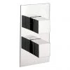 Crosswater - Water Square Concealed Thermostatic Shower Valve with 2 Way Diverter - WS1500RC -Showers Shop WS1500RC P
