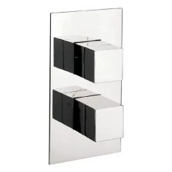 Crosswater - Water Square Concealed Thermostatic Shower Valve with 2 Way Diverter - WS1500RC