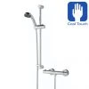 Bristan - Zing Cool Touch Thermostatic Bar Valve with Adjustable Riser & Fast Fit Kit - ZI-SHXSMCTFF-C -Showers Shop ZI SHXSMCTFF C PNN